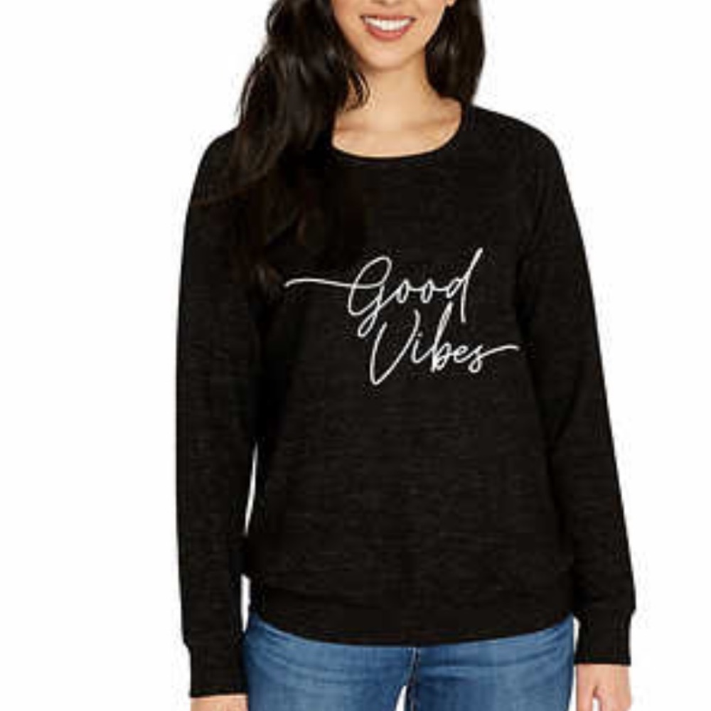 💓 Buffalo good vibes cozy top NWT